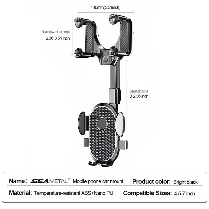 360° Rotatable Smart Phone Car Holder