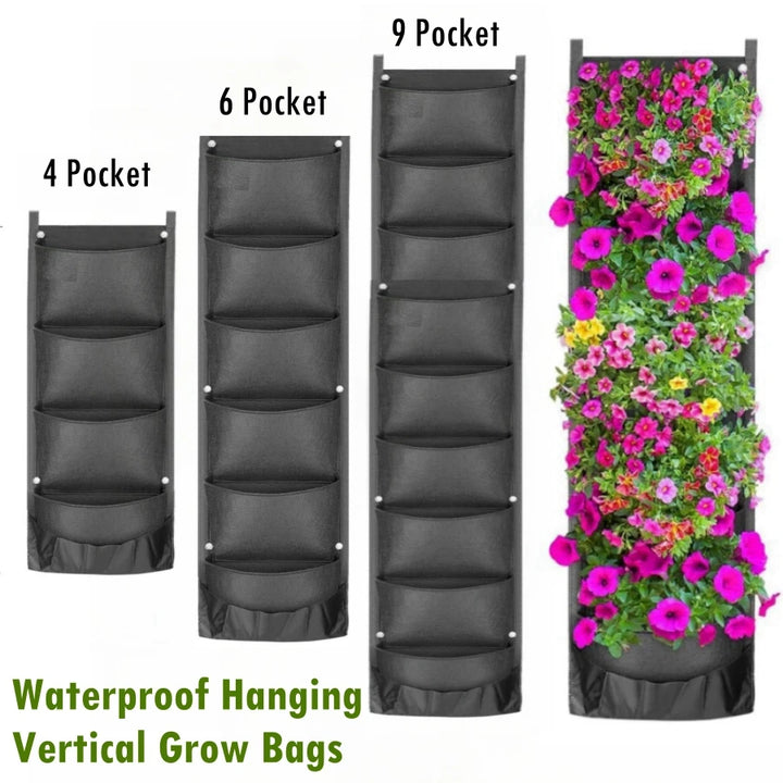 Vertical Hanging Garden Flower Pots