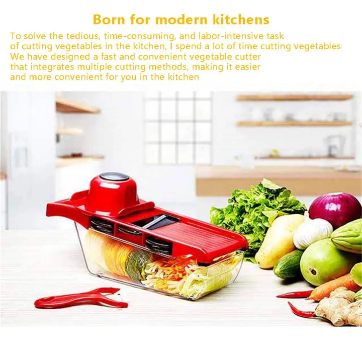 Multifunction Kitchen Slicer 6 Blades