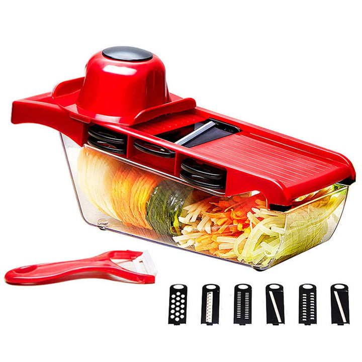 Multifunction Kitchen Slicer 6 Blades